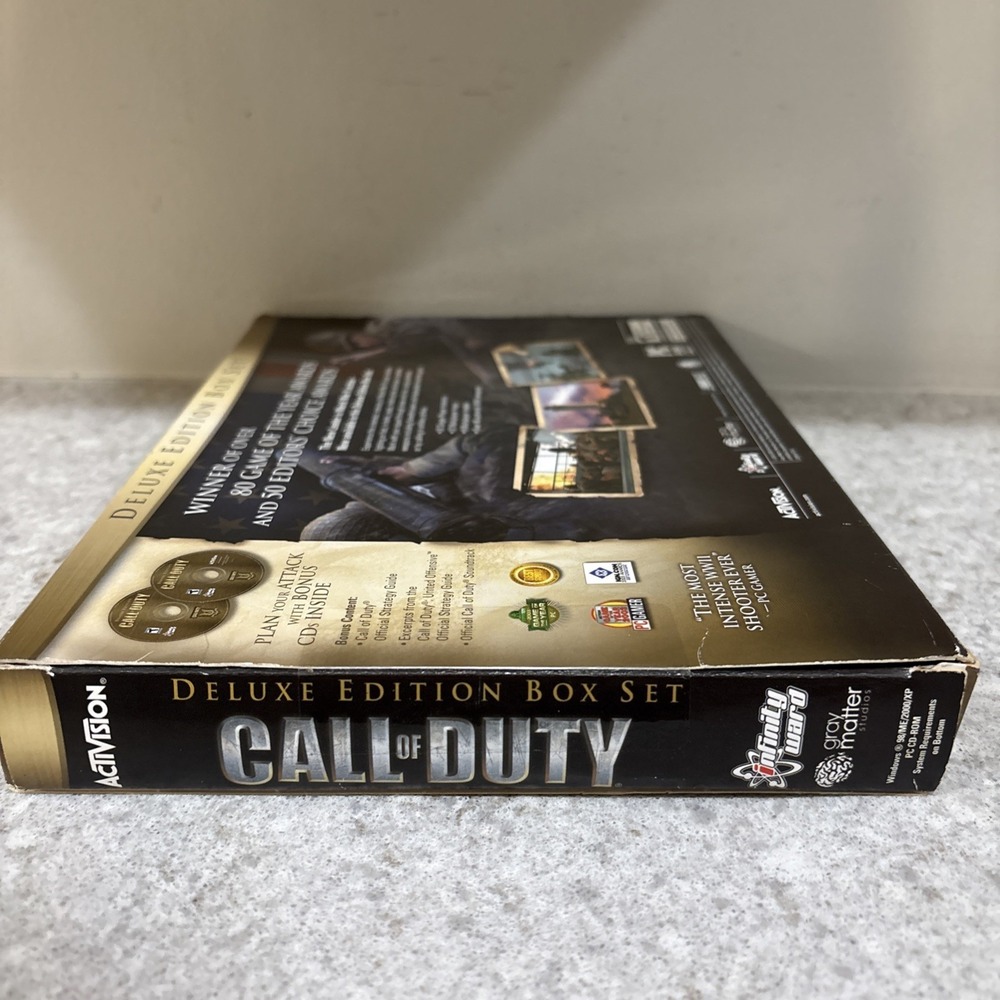Call of Duty Deluxe Edition Game Of The Year & United Offensive* Box Set - Picture 5 of 14